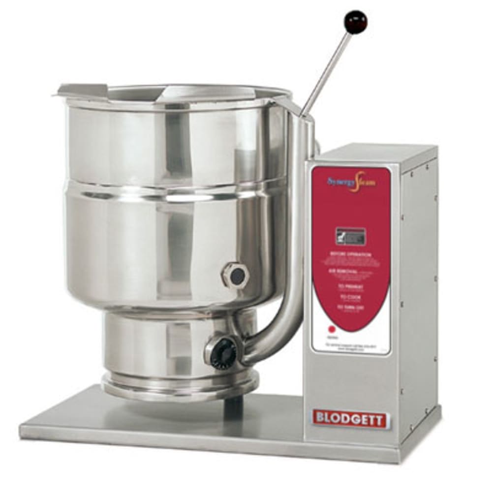 015-12EKTT2083 12-gal. Steam Kettle - Manual Tilt, 2/3 Jacket, 208v/3ph