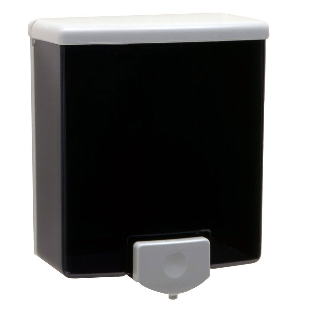 016-B40 Classic Series Surface Mounted Soap Dispenser, Black & Gray
