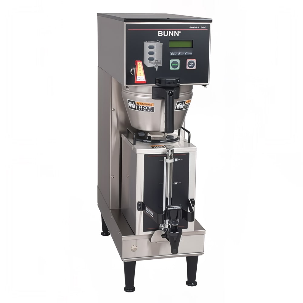 Bunn GPR DBC BrewWISE® Single Coffee Brewer w/ Digital Control, 12 1/2  Gallons/Hr (36100.0010)