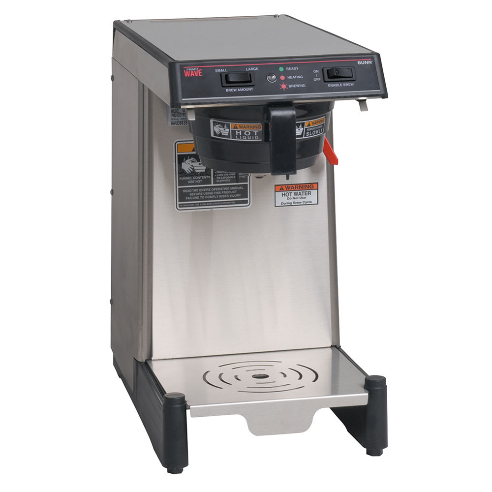 021-399000006 SmartWave® Low Profile Wide Base Coffee Brewer, Analog, 120v
