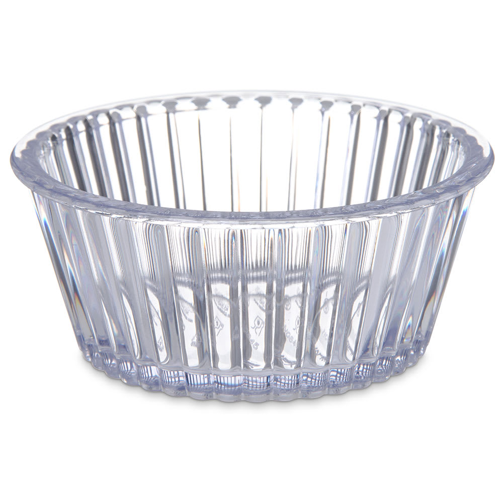 028-0845C 4 1/2 oz Fluted Ramekin - Clear