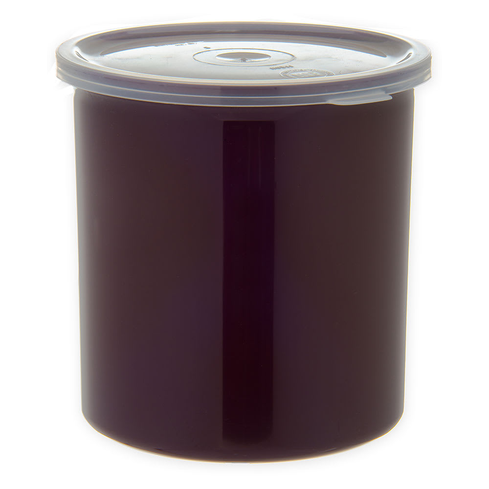 028-030101 1 1/5 qt Classic Crock - SnapOn Lid, Brown