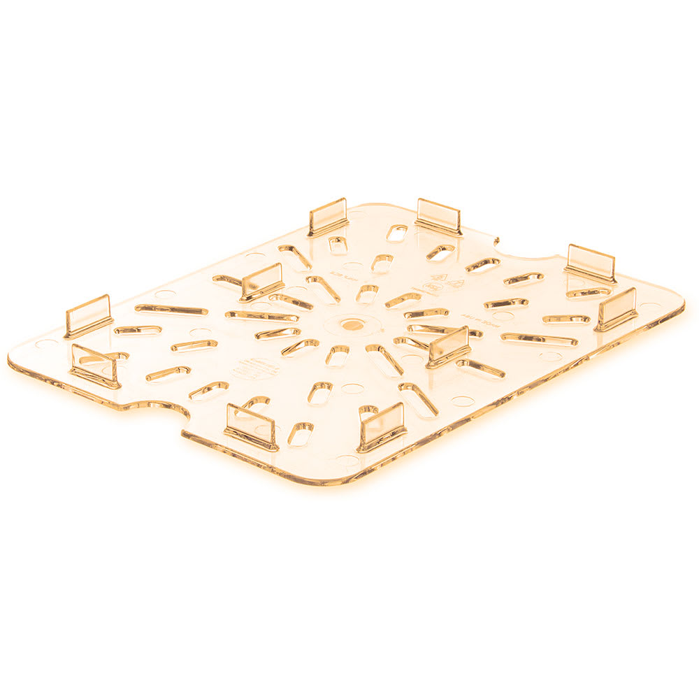 028-1043513 Half Size High Heat Drain Shelf - Amber