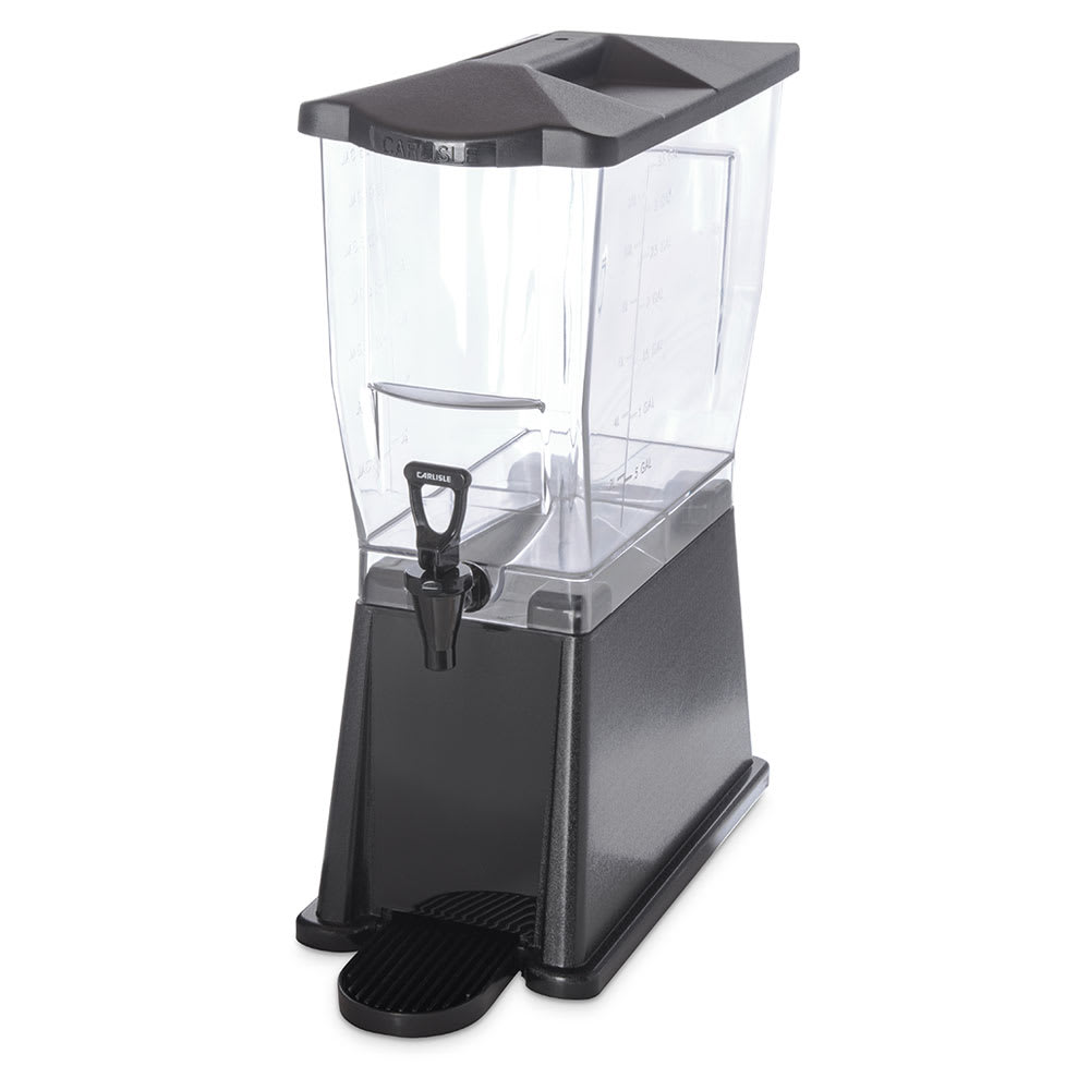 028-1085003 3 gal Beverage Dispenser - Plastic Container, Black Base