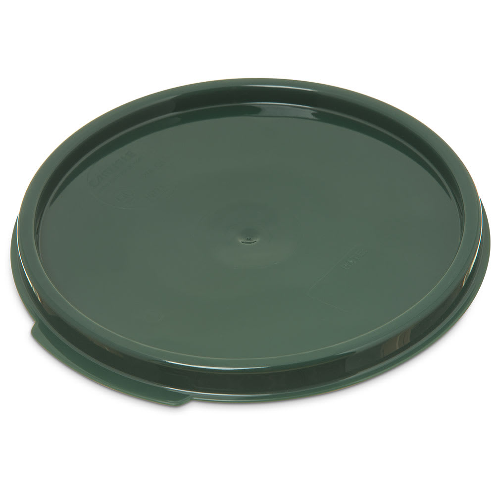 028-1077108 Food Storage Lid, for 2 & 4 qt Containers, Round, Forest Green