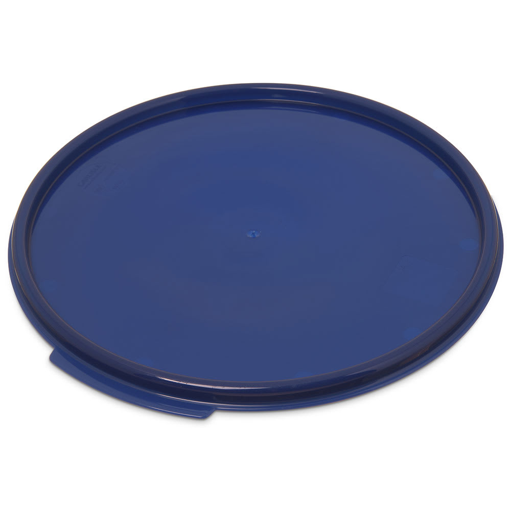 028-1077360 12/18/22 qt Round Food Storage Lid - Blue