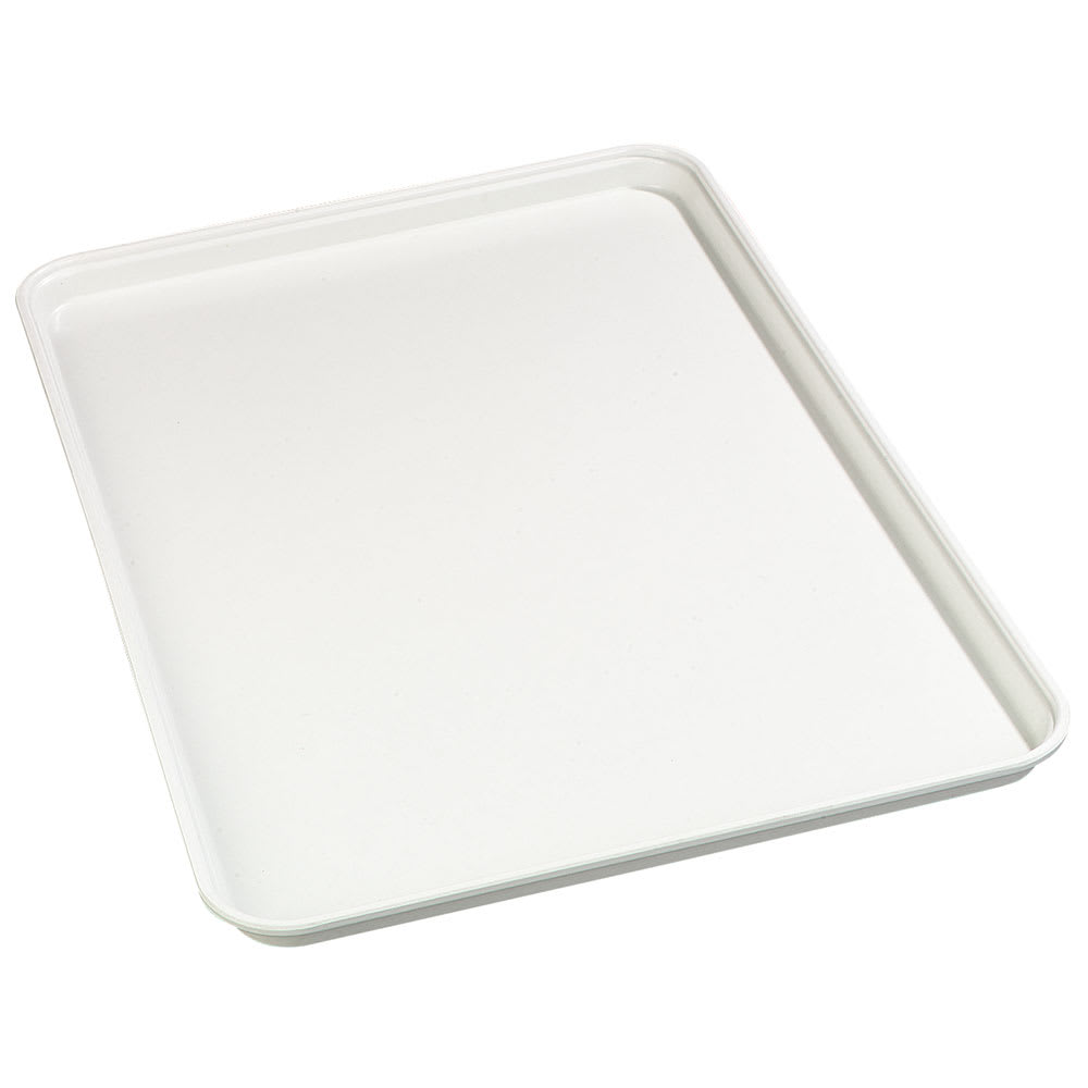 028-1318FMT301 Rectangular Market Tray - 17 3/4" x 12 3/4", Pearl White