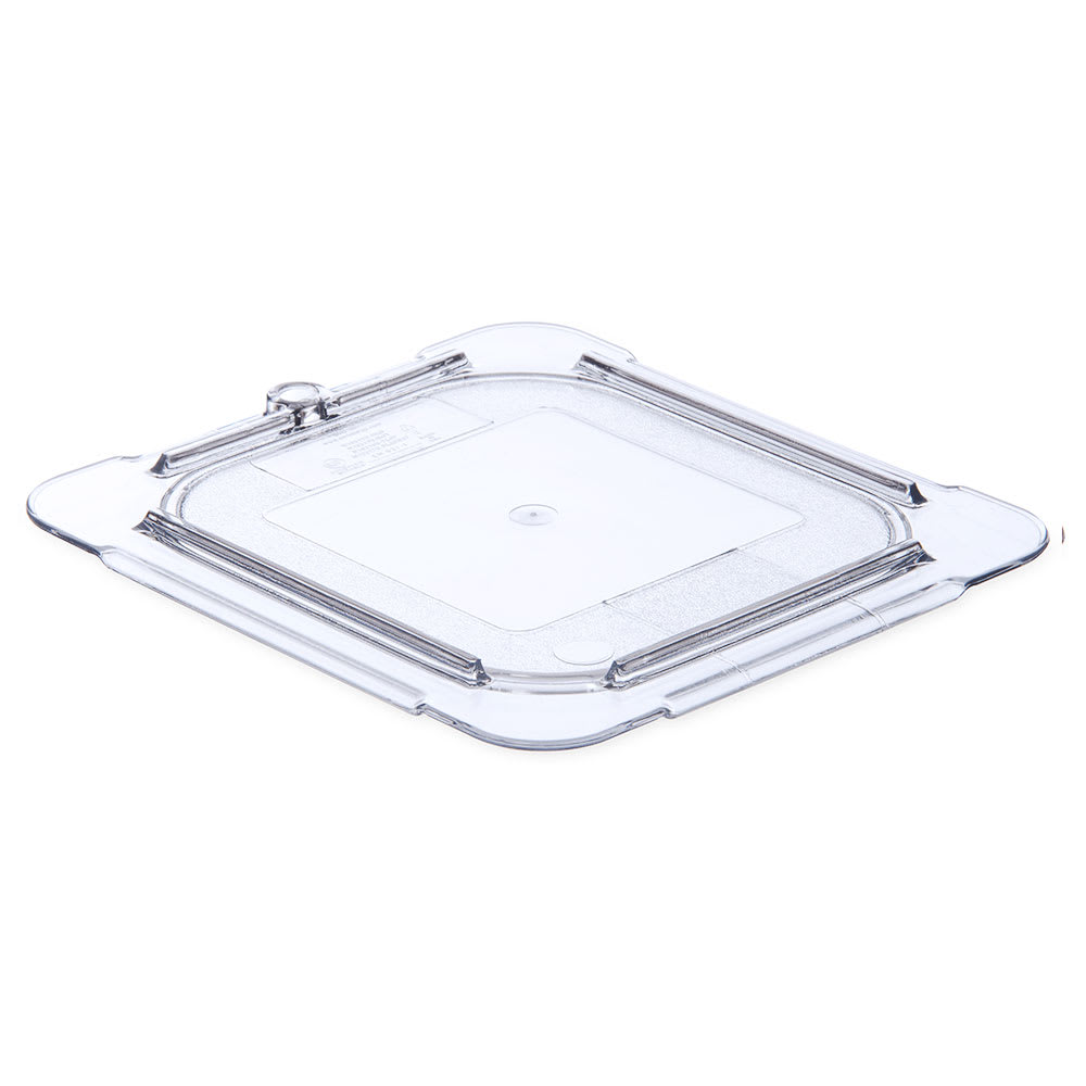 028-10316U07 Universal 1/6 Size Food Pan Lid - Flat, Clear