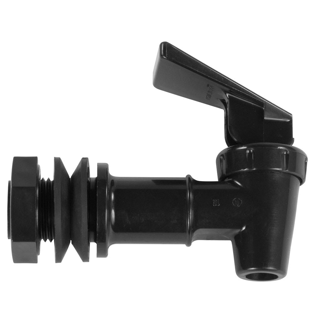 028-221203 Economy Beverage Dispenser Faucet - Polycarbonate, Black