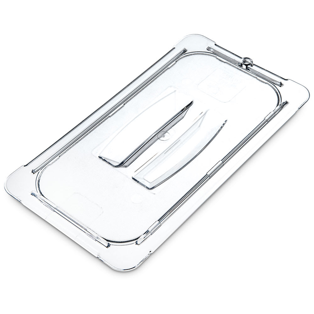 028-10270U07 Universal 1/3 Size Food Pan Solid Lid - Clear