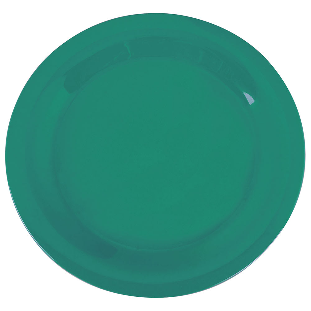 028-3300209 10 1/2" Melamine Dinner Plate, Meadow Green