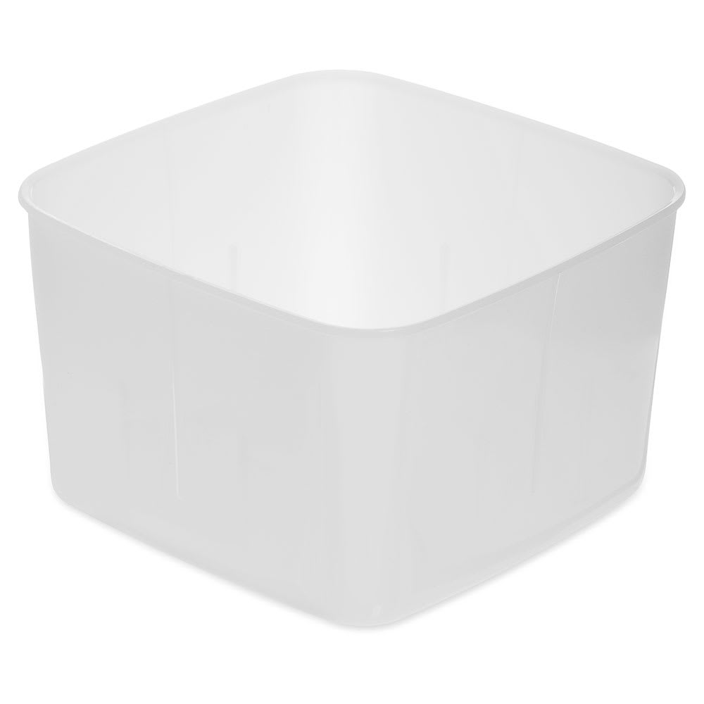 028-153202 2 qt Square Food Storage Container - White