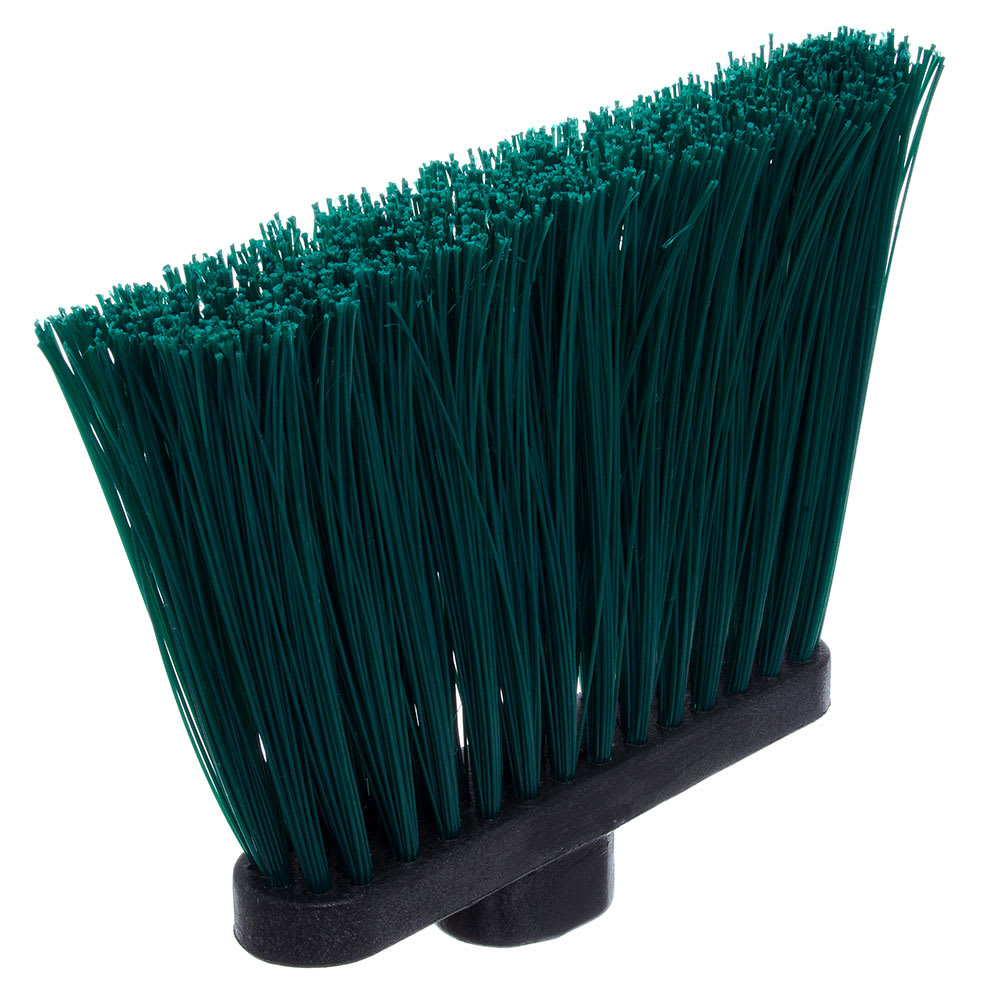 028-3686809 12"W Duo-Sweep® Angle Broom Head, Green