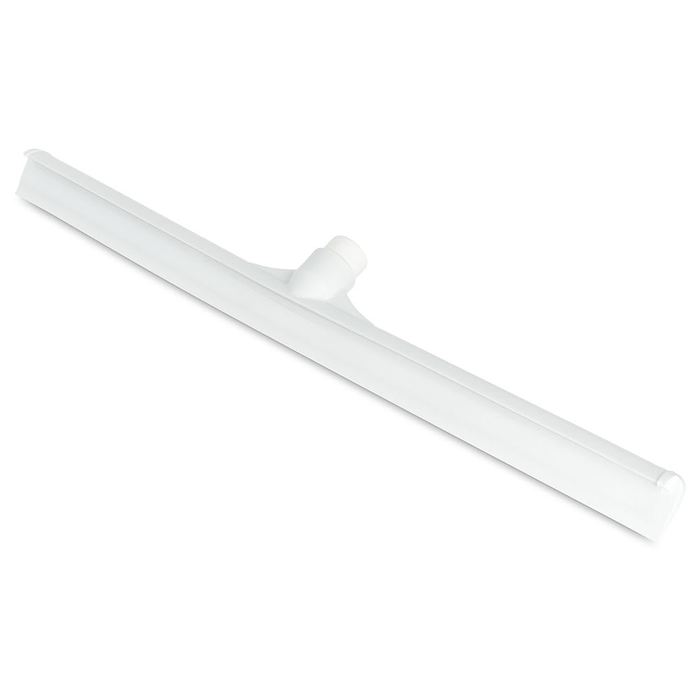 028-3656802 24" Floor Squeegee Head - Straight, Foam Rubber Blade, White