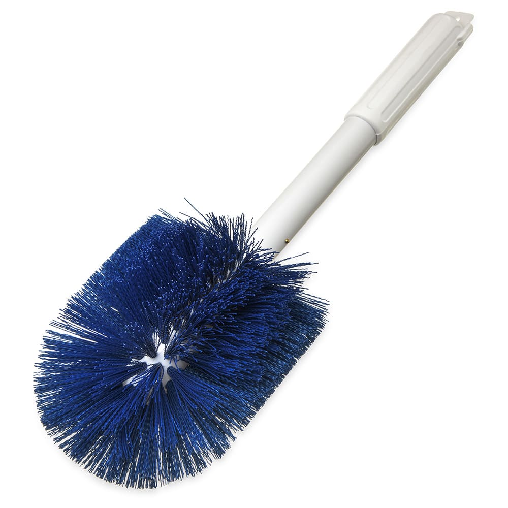 028-4001014 30" Round Multi Purpose Valve/Fitting Brush - Poly, Blue