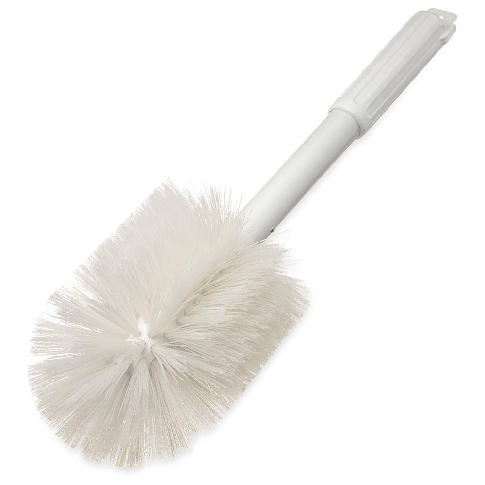 028-4001002 16" Round Multi Purpose Valve/Fitting Brush - Poly, White