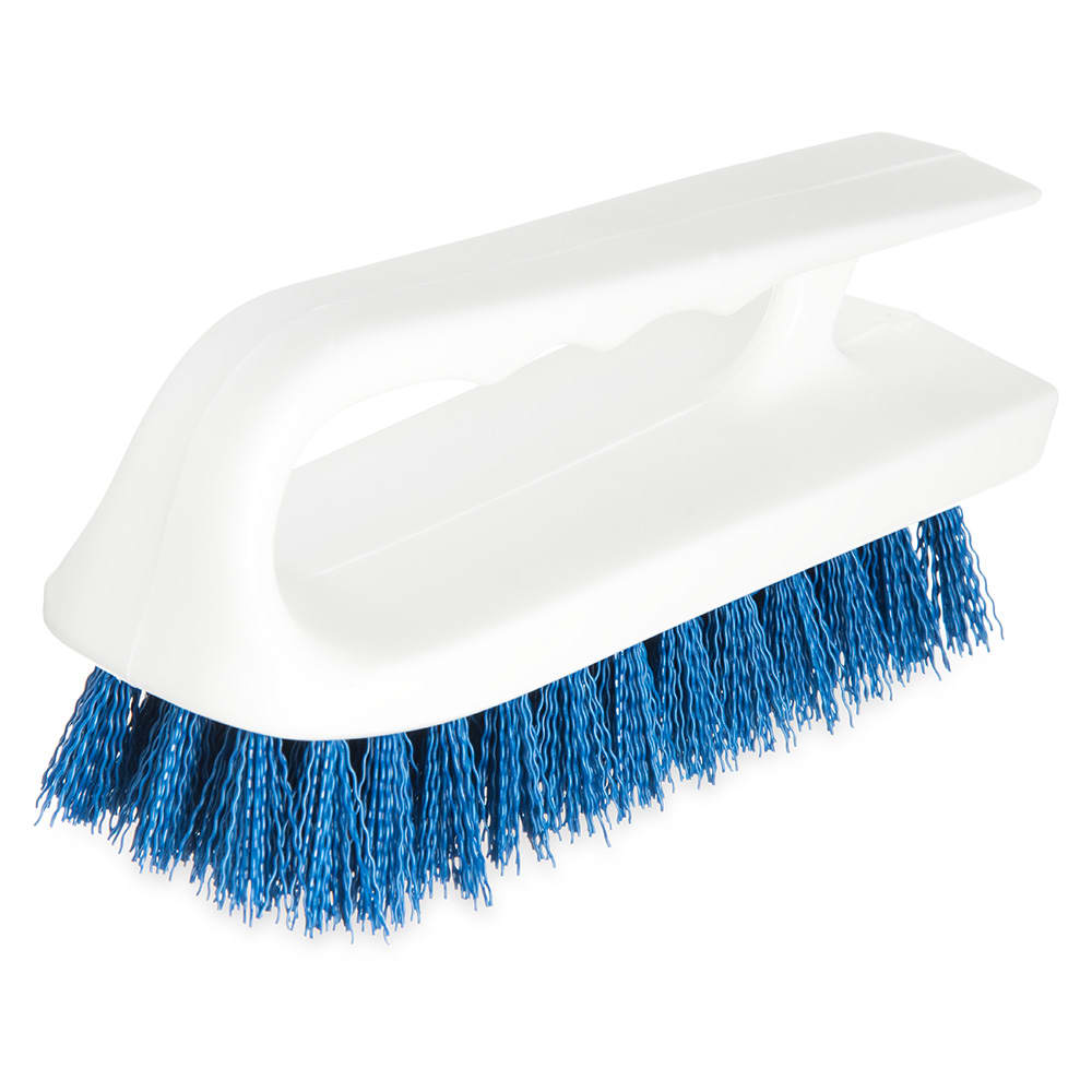 028-4002414 6" Bake Pan Lip Brush - Poly/Plastic, Blue