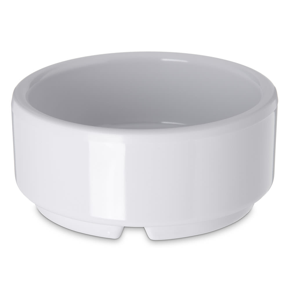 028-41002 2 oz Melamine Ramekin, White