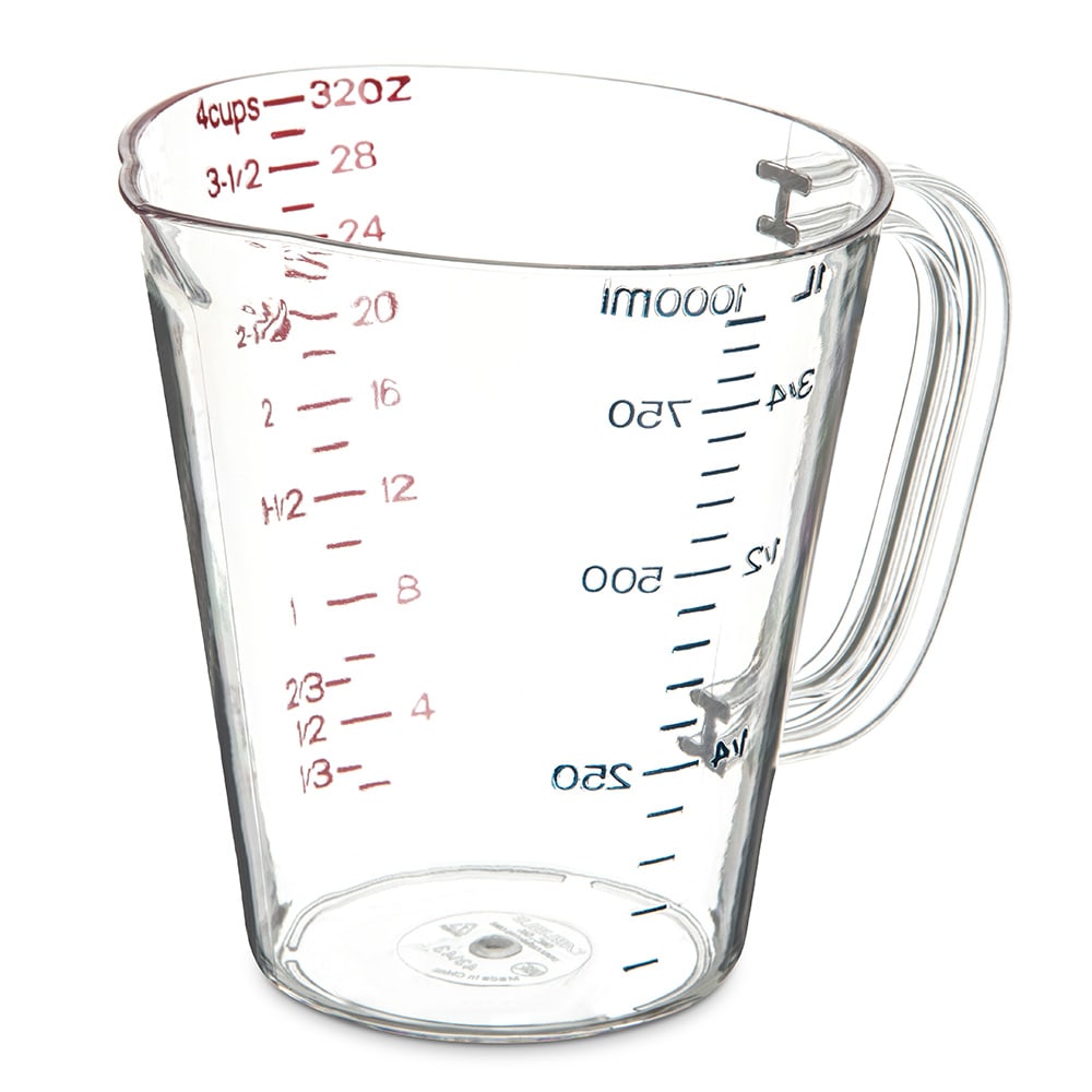 Glass Measuring Cup With Pour Spout