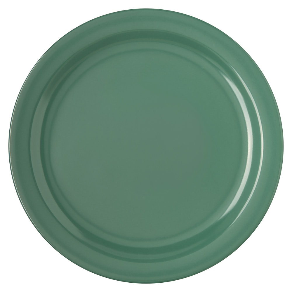 028-4350009 10 1/4" Melamine Dinner Plate, Meadow Green