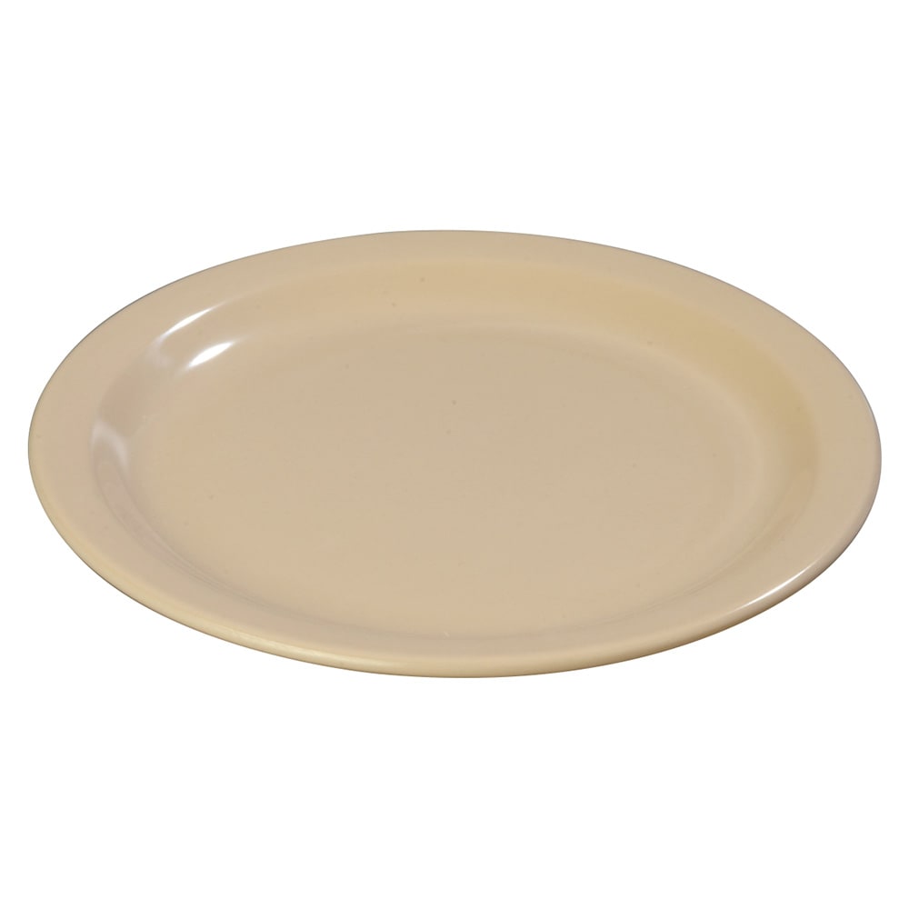 028-43502825 8" Melamine Luncheon Plate, Tan
