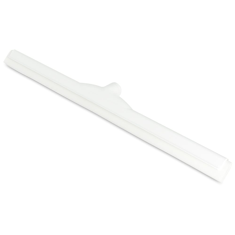 028-4156802 24" Floor Squeegee Head w/ Double Foam Rubber Blade, White