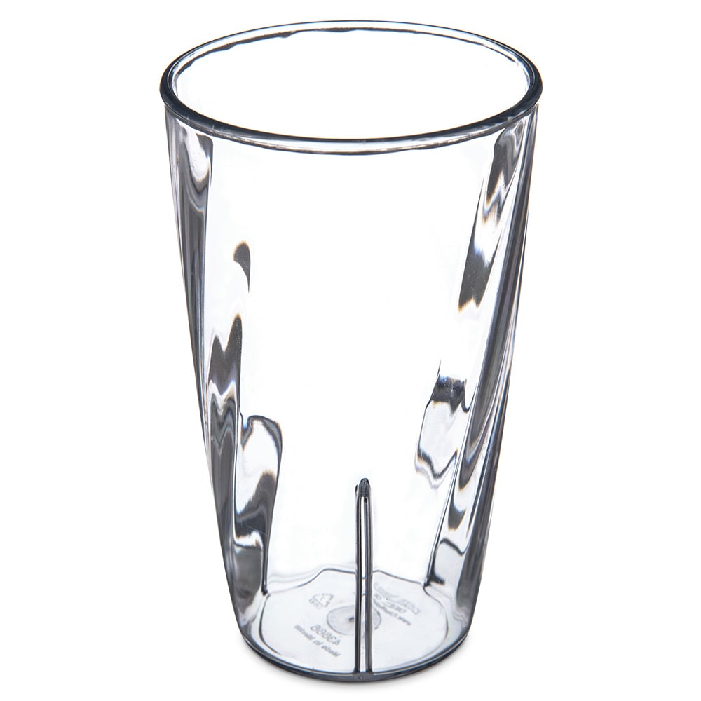 028-4366607 12 oz Clear Plastic Tumbler