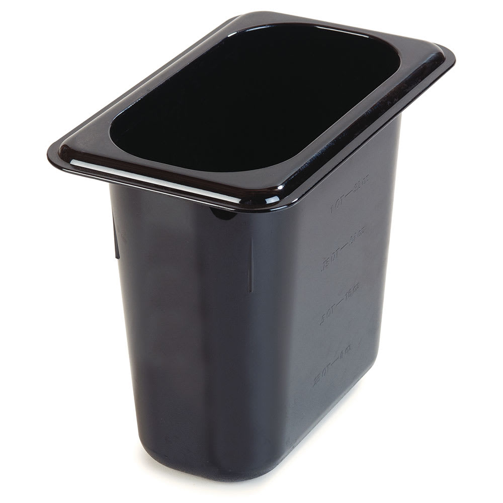 028-3088803 6"D Ninth Size High Temp Food Pan