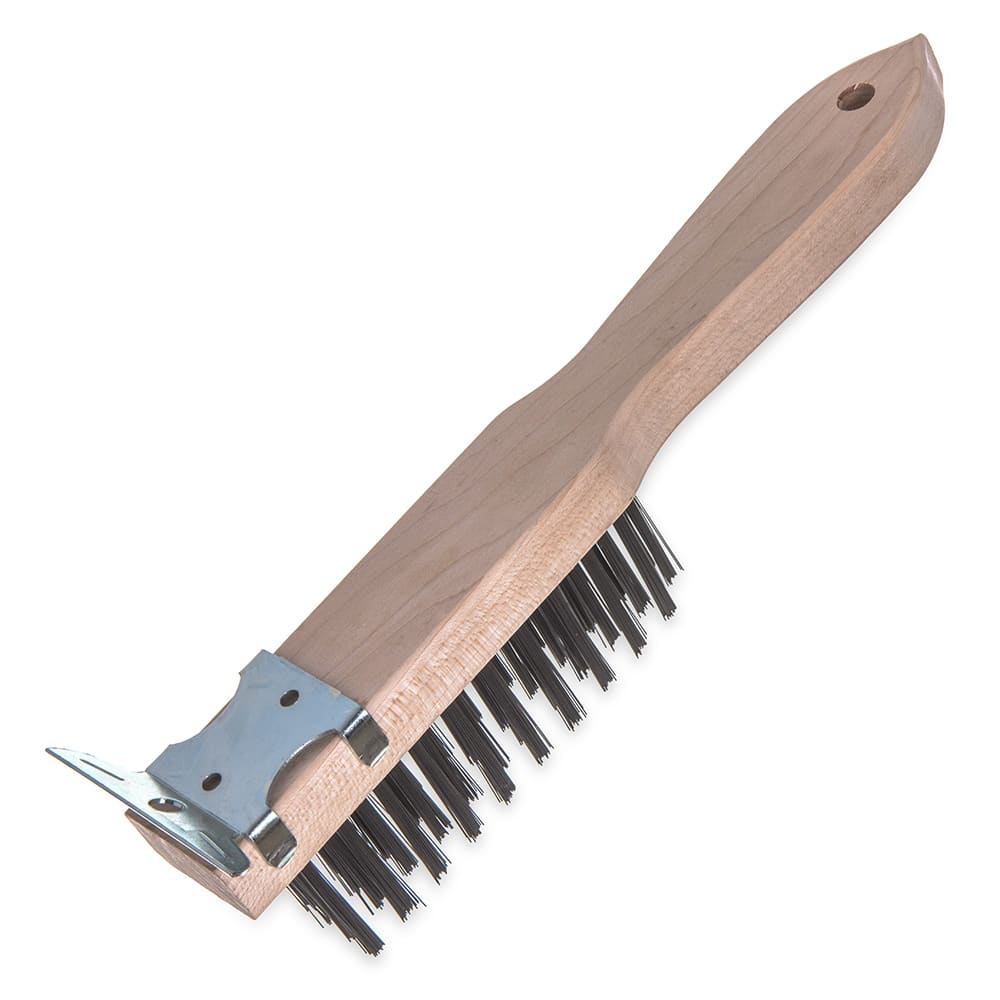 028-4577900 11"L Scratch Brush w/ Carbon Steel Bristles