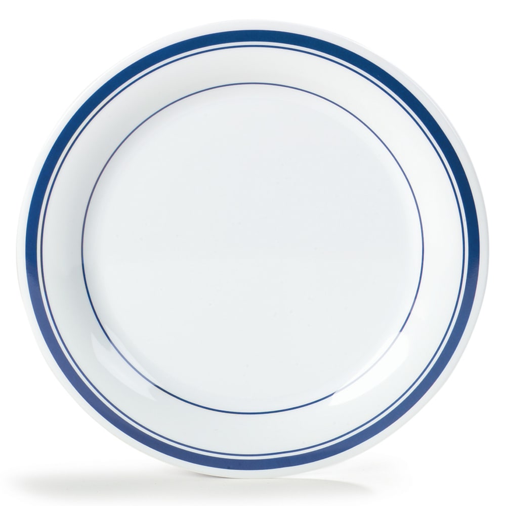 028-43003912 10 1/2" Melamine Dinner Plate, London on Bone