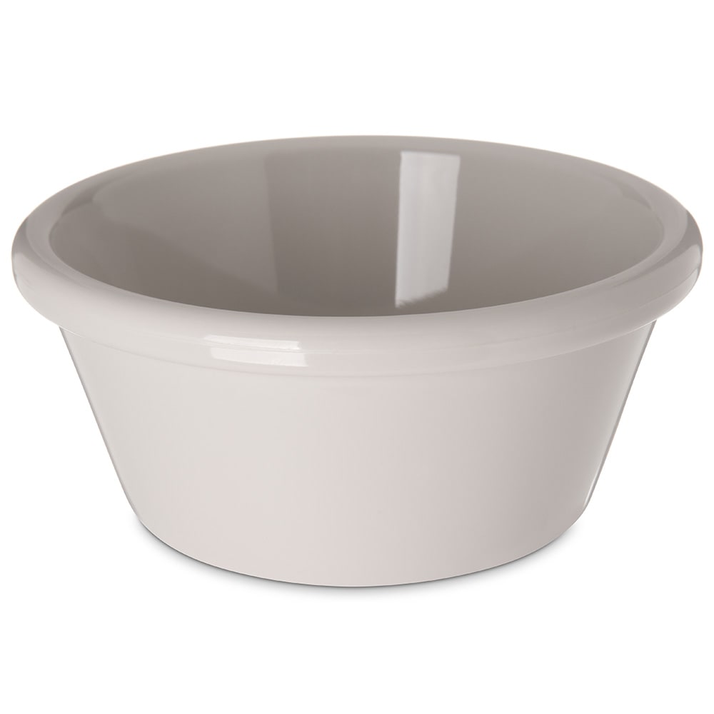028-4312642 4" Round Ramekin w/ 6 oz Capacity, Smooth, Bone