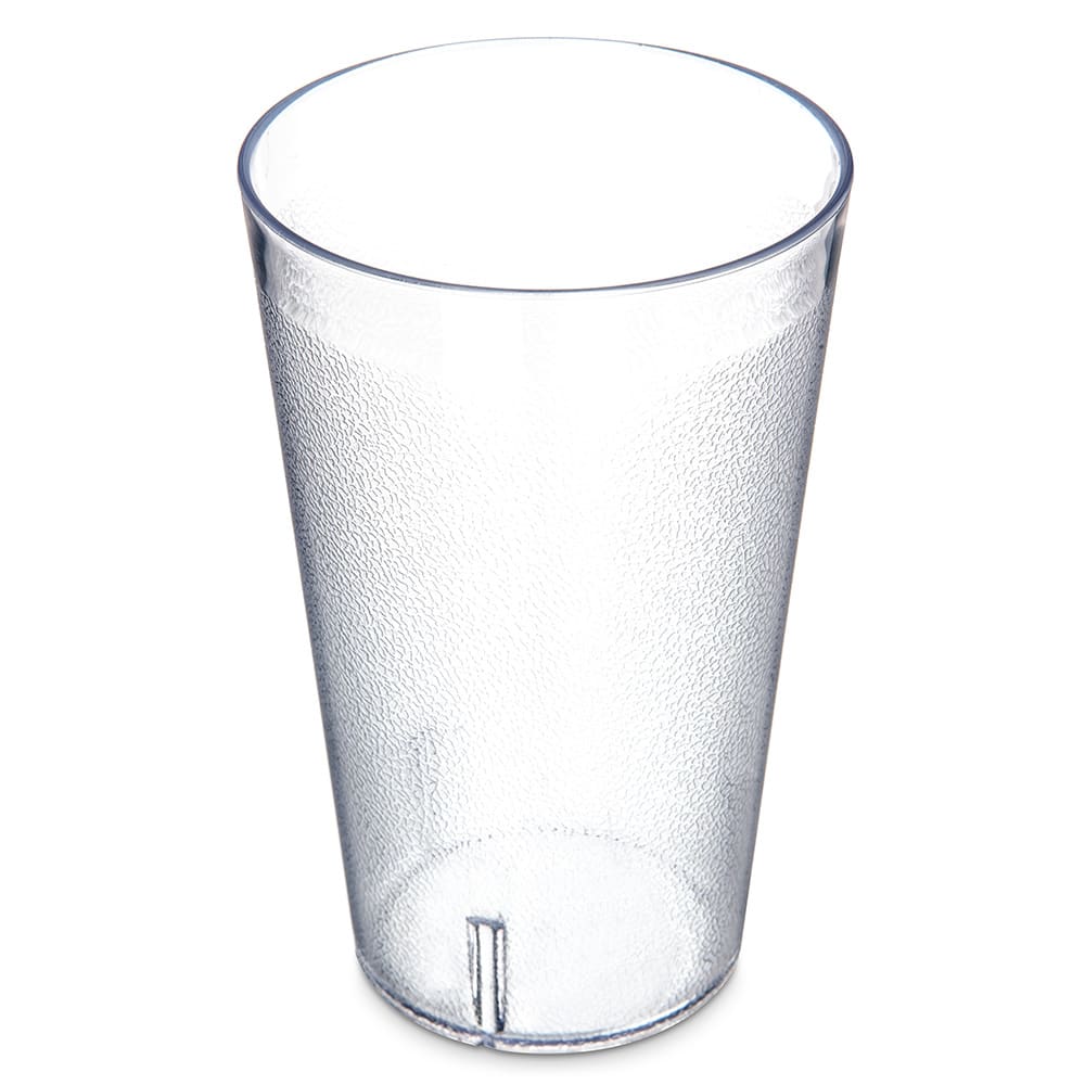 028-5532C 32 oz Clear Textured Plastic Tumbler