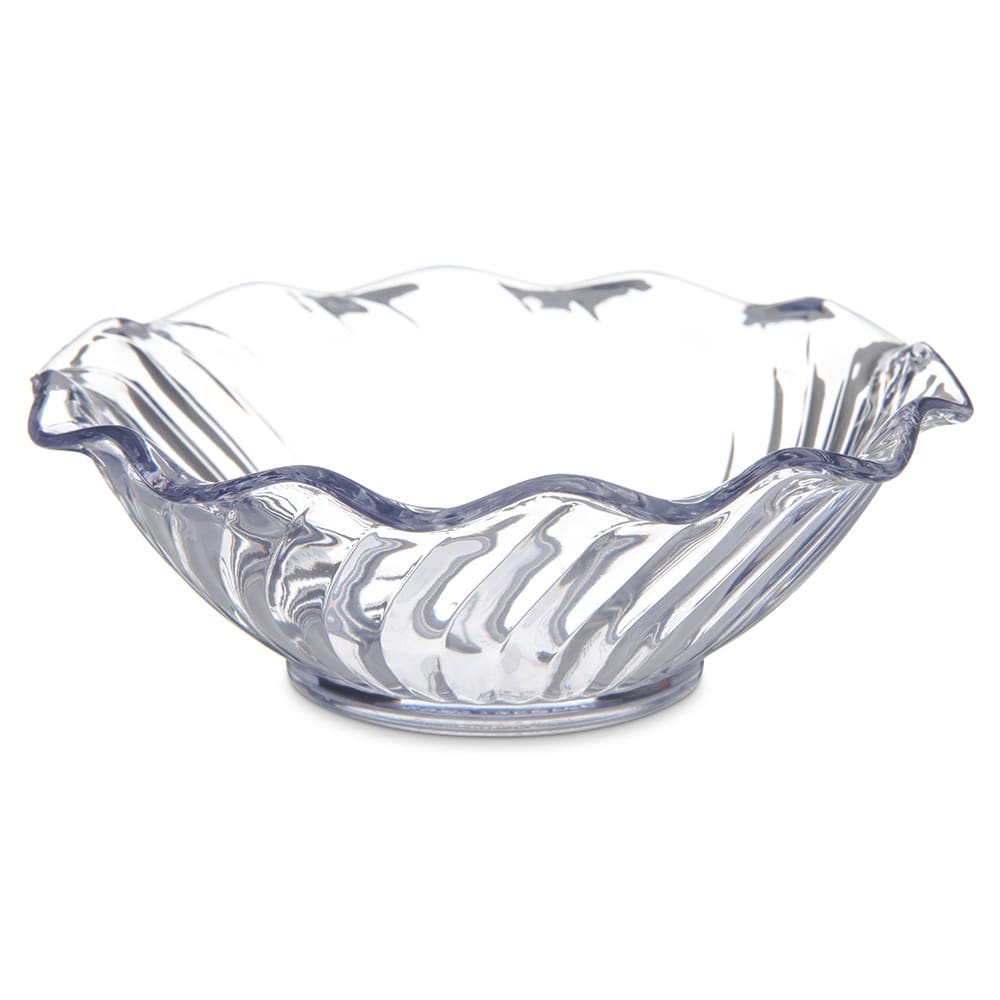 028-4531C 5 oz Tulip Berry Dish - Plastic, Clear