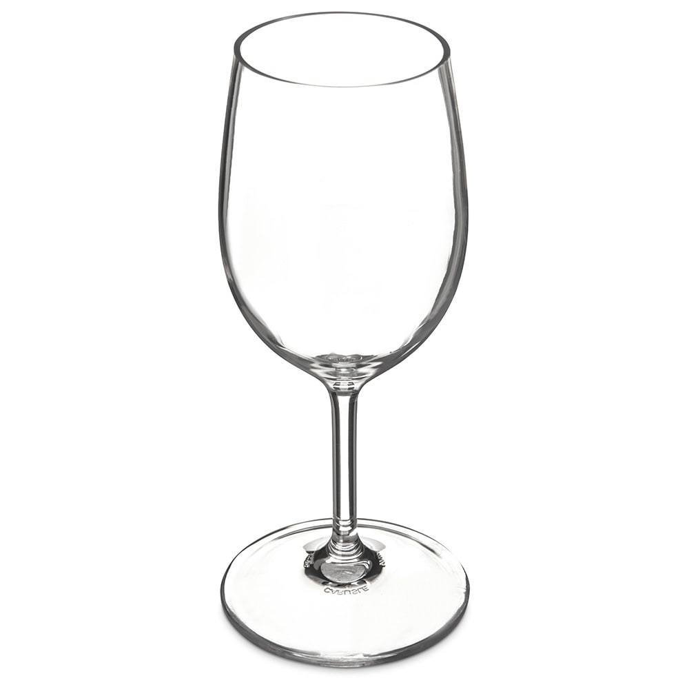 Clear Premium Plastic 9oz Short-Stem Wine Goblet