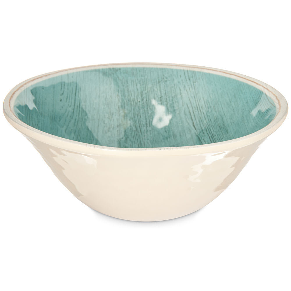 028-6401315 27 oz Melamine Ice Cream Bowl, Aqua