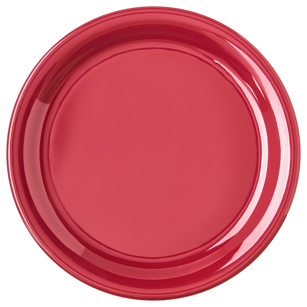 028-4300458 9" Melamine Dinner Plate, Roma Red