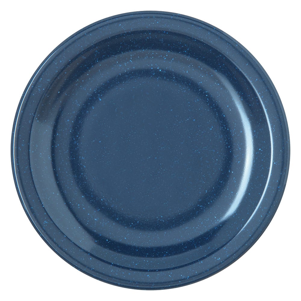 028-4350535 5 5/8" Round Melamine Bread & Butter Plate, Cafe Blue
