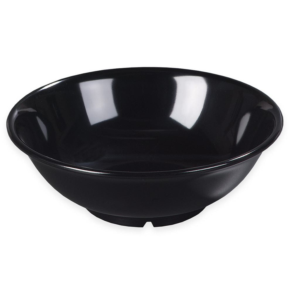 028-4373703 24 oz Melamine Serving Bowl, Black
