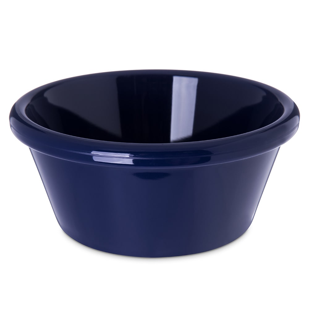 028-4312660 4" Round Ramekin w/ 6 oz Capacity, Smooth, Cobalt Blue