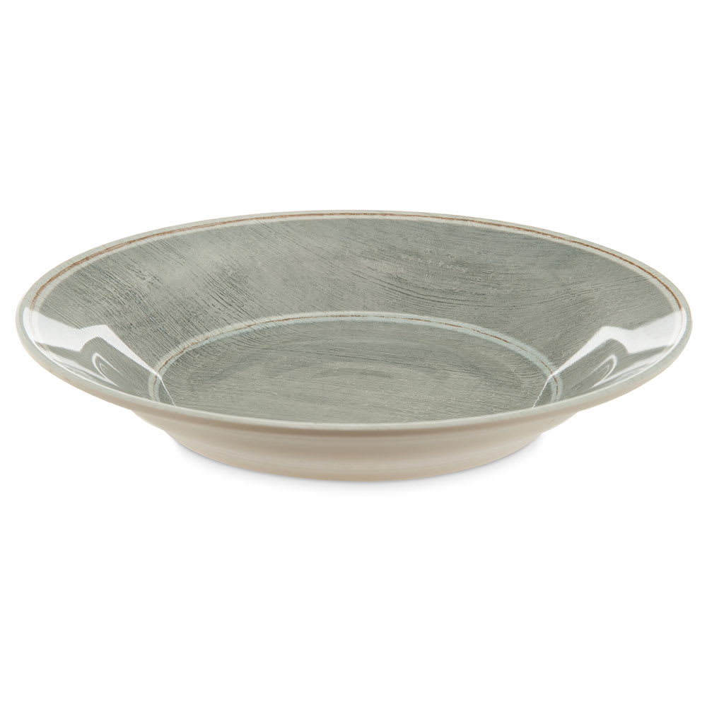 028-6400318 28 1/2 oz Round Melamine Soup Bowl, Smoke Gray