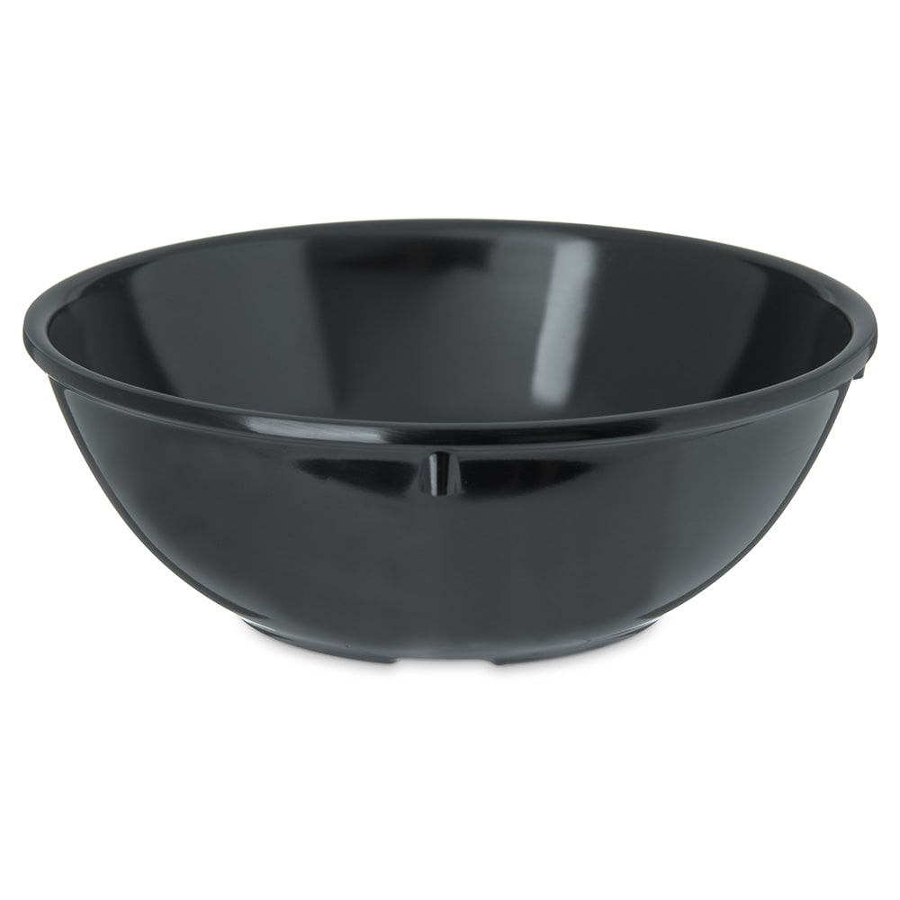 028-4352103 14 oz Round Melamine Nappie Bowl, Black