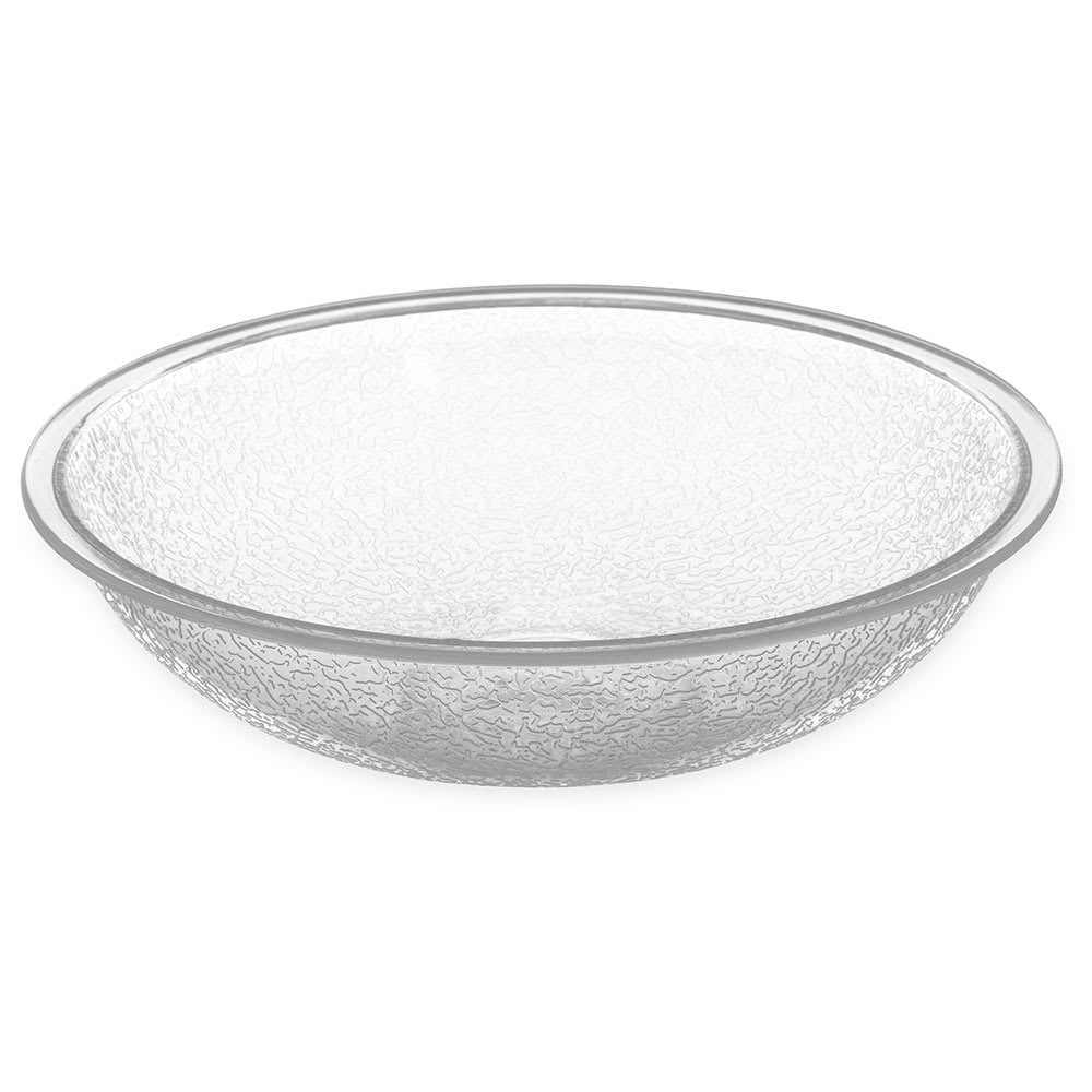 028-7206 6" Round Salad Bowl w/ 3/5 qt Capacity, Polycarbonate, Clear