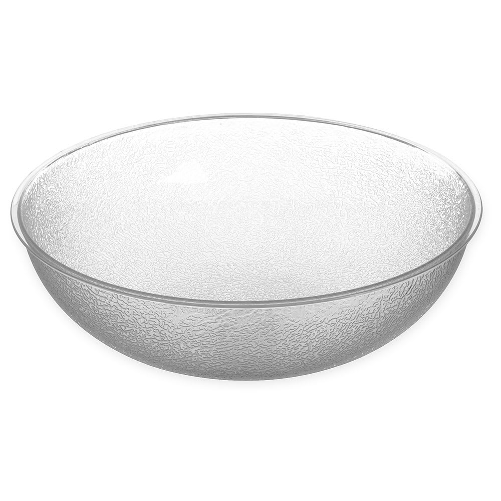 028-7215 15" Round Salad Bowl w/ 11 qt Capacity, Polycarbonate, Clear