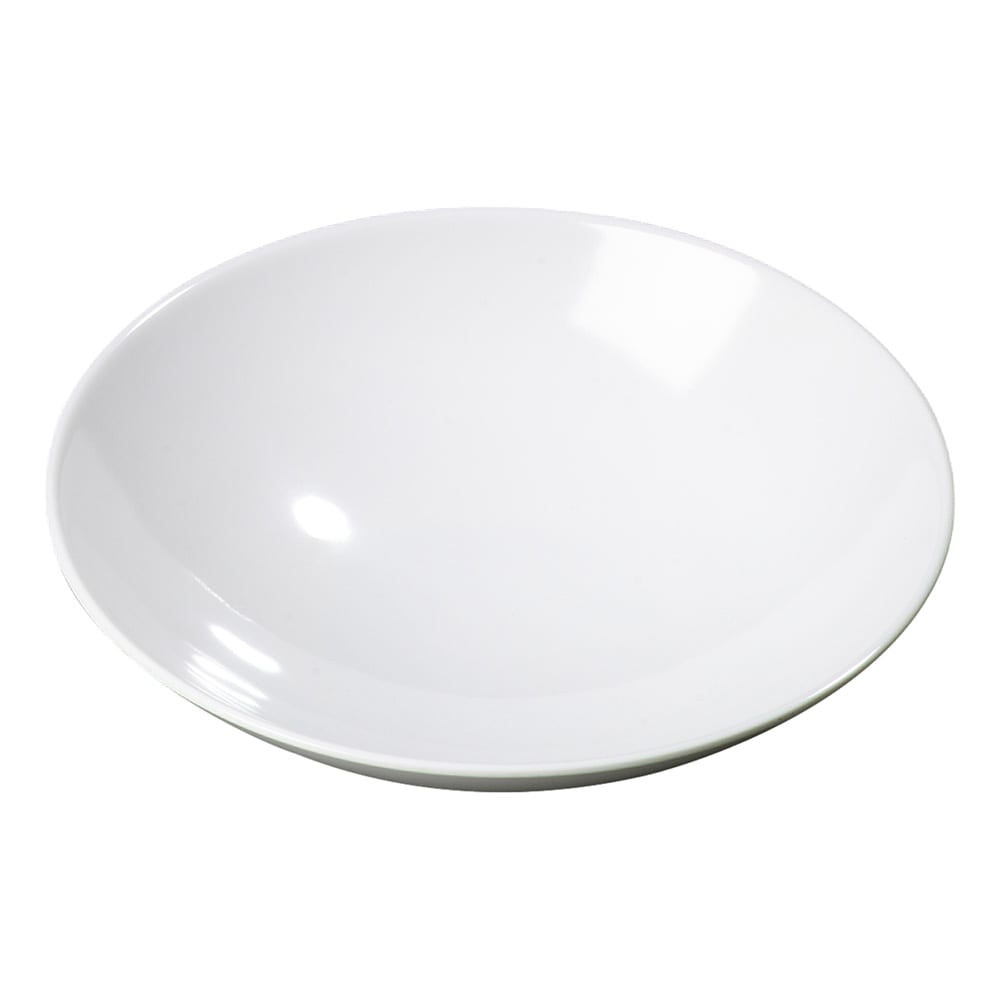 028-ARR24002 46 oz Round Melamine Vegetable Bowl, White