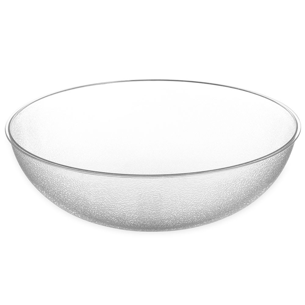 028-7223 23" Round Salad Bowl w/ 33 qt Capacity, Polycarbonate, Clear