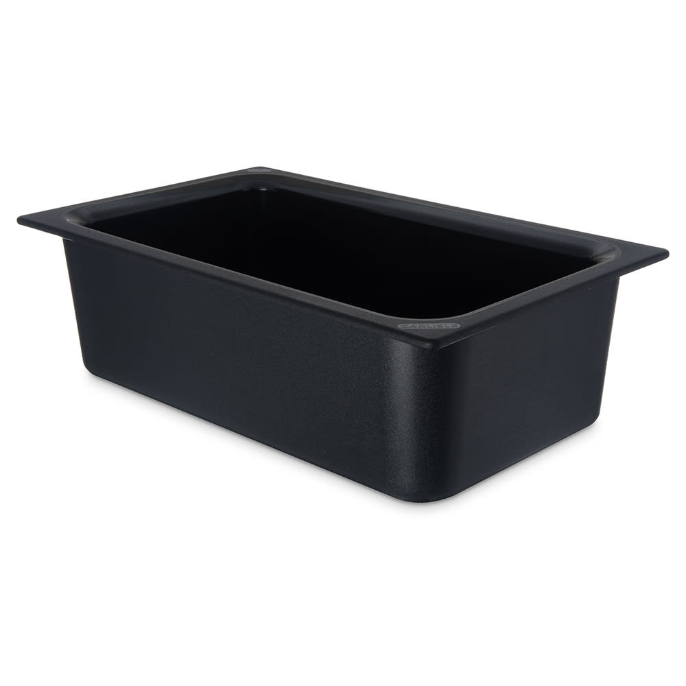 028-CM110003 Full Size Food Pan - Plastic, Black