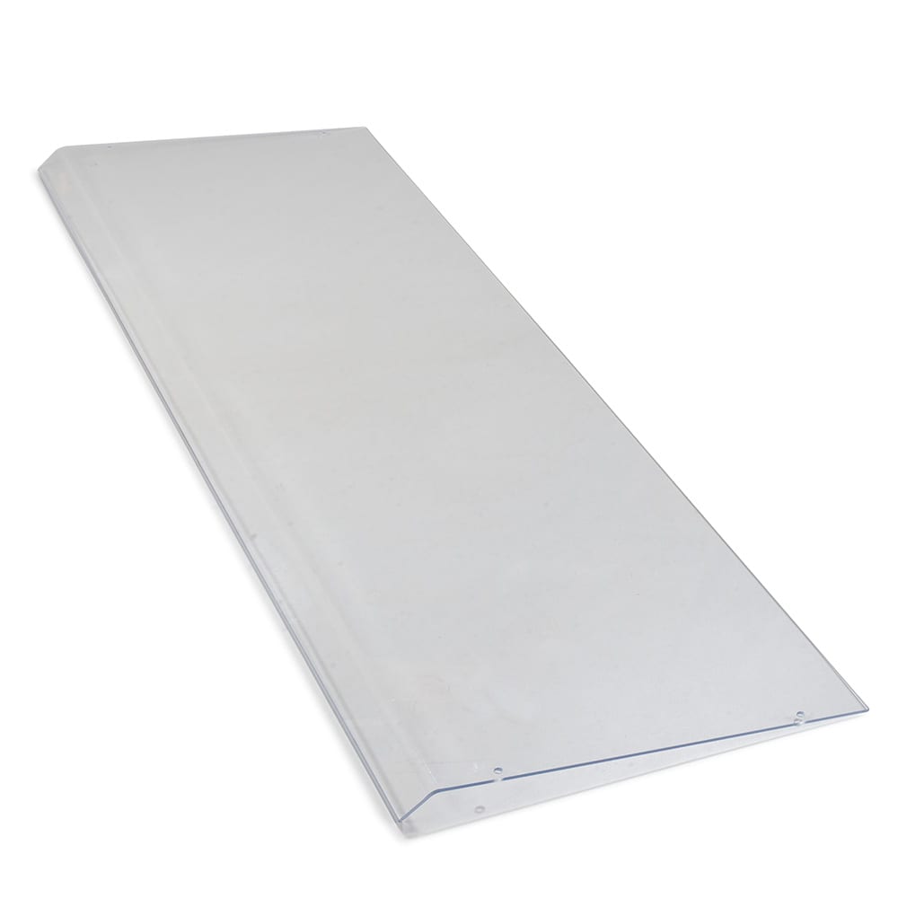 028-934507 48" Sneeze Guard Shield - Acrylic, Clear