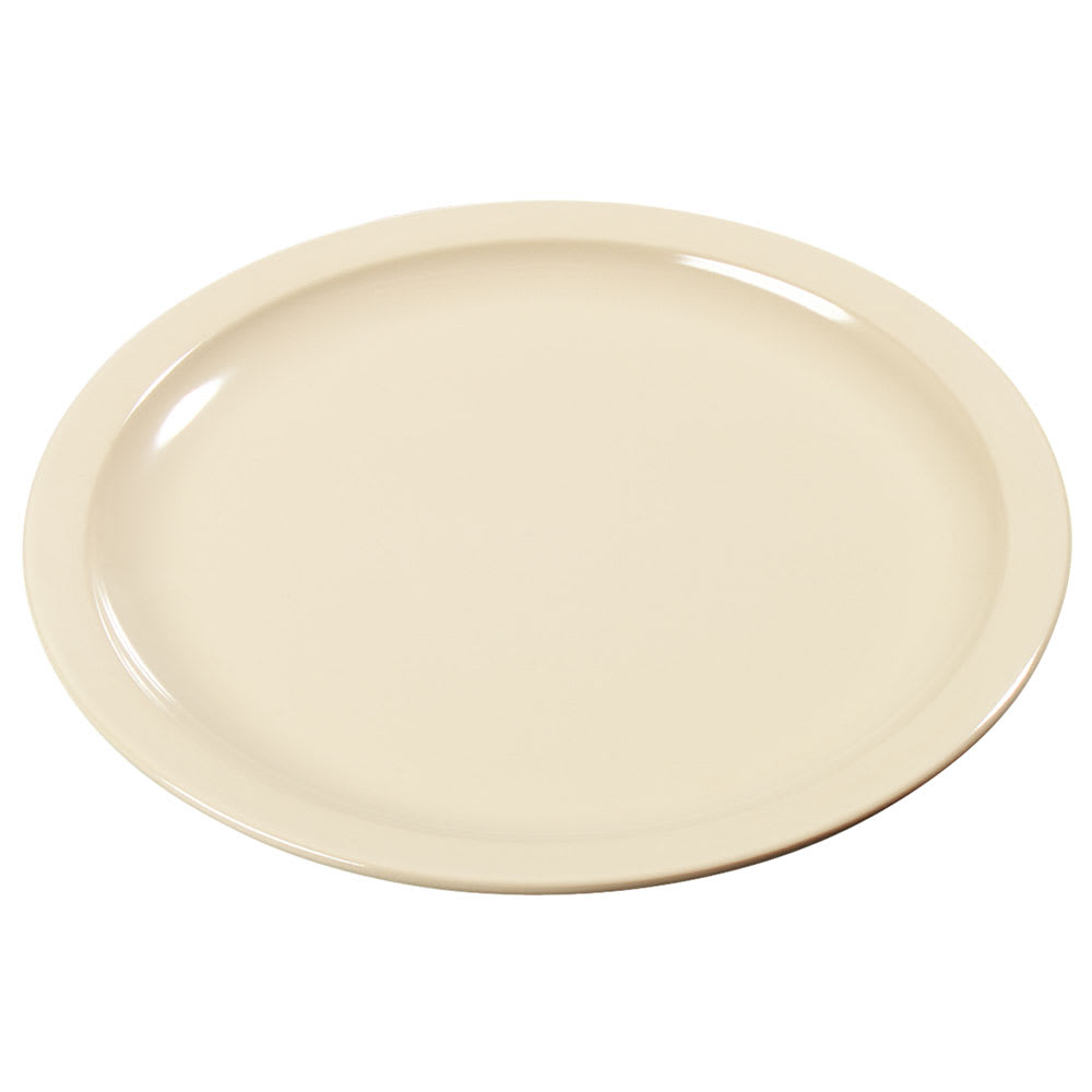 028-KL20525 5 1/2" Round Melamine Bread & Butter Plate, Tan