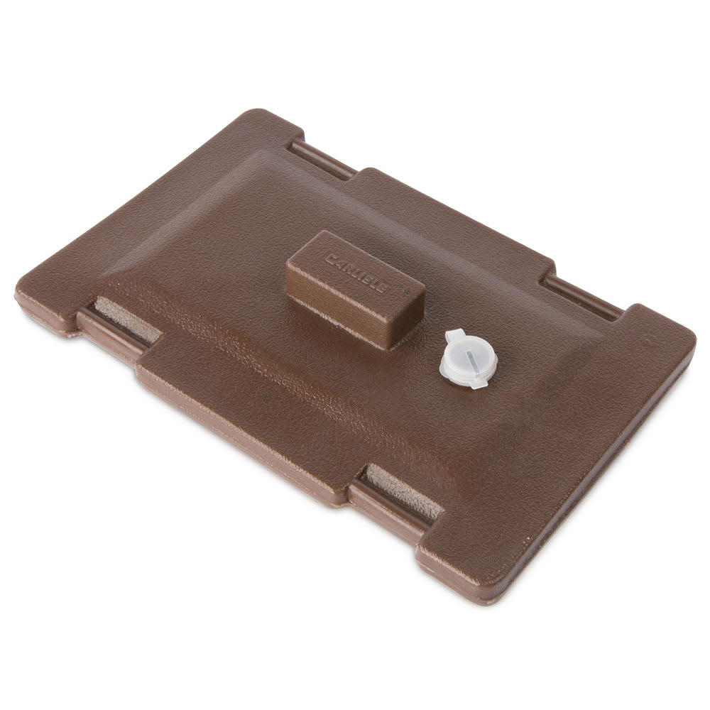 028-LD235LG01 Cateraide Lid Assembly - (LD250N/350N/500N) Polyethylene, Brown