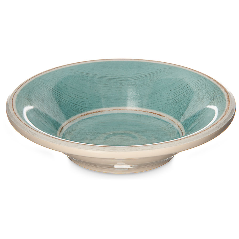 028-6401815 4 1/2 oz Round Melamine Fruit Bowl, Aqua